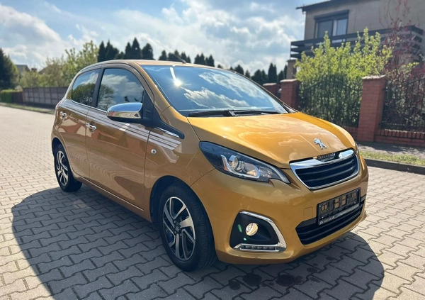 Peugeot 108 cena 36900 przebieg: 17000, rok produkcji 2018 z Siemianowice Śląskie małe 352